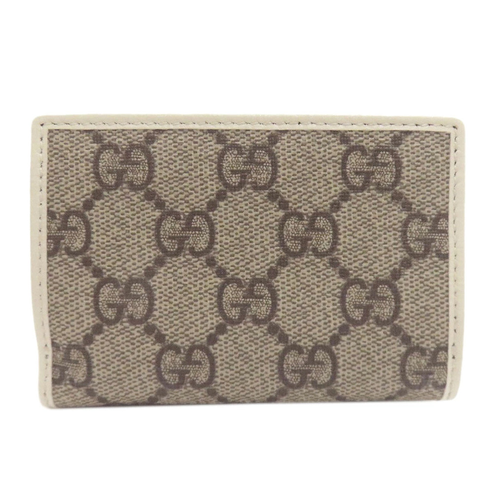 Gucci Horsebit coin purse Leather GG Wallet Bi fold Black